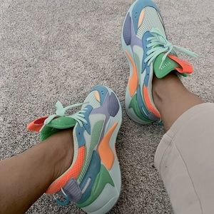PUMA RS-X pastel/neon color way